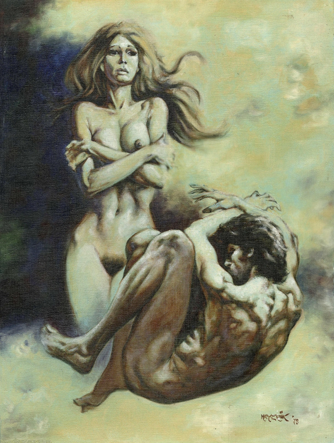 Couple by Val Mayerik, 1979